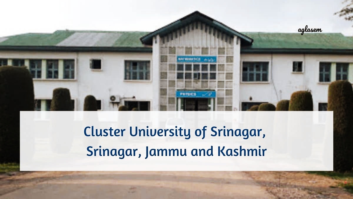 Cluster University Srinagar Recruitment 2024:Check Eligibilty and other details