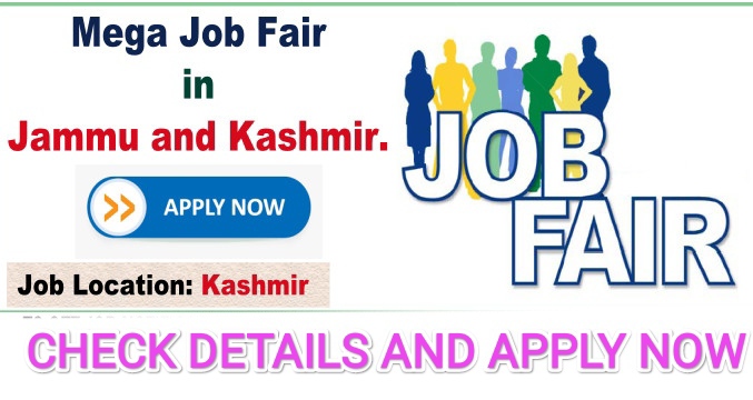 Mega Job Fair in J&K 3000+ posts, check details and apply now 