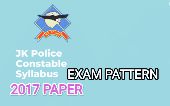 JK Police Constable 2024 Syllabus,previous year,