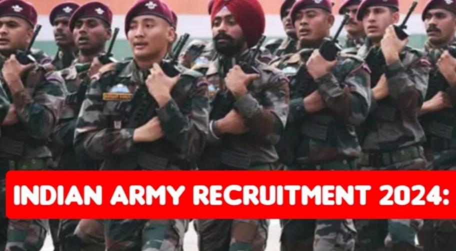INDIA Army Recruitment 2024 , notification out check post eligibilty and apply now 