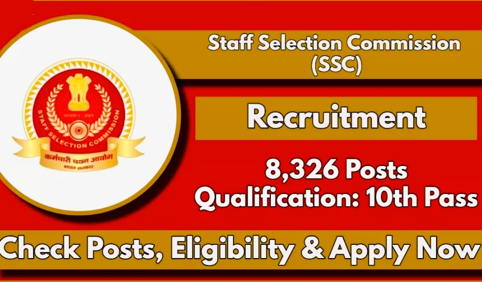 SSC MTS and Havaldar Notification 2024 Out for 8000+ posts, 10th pass eligible