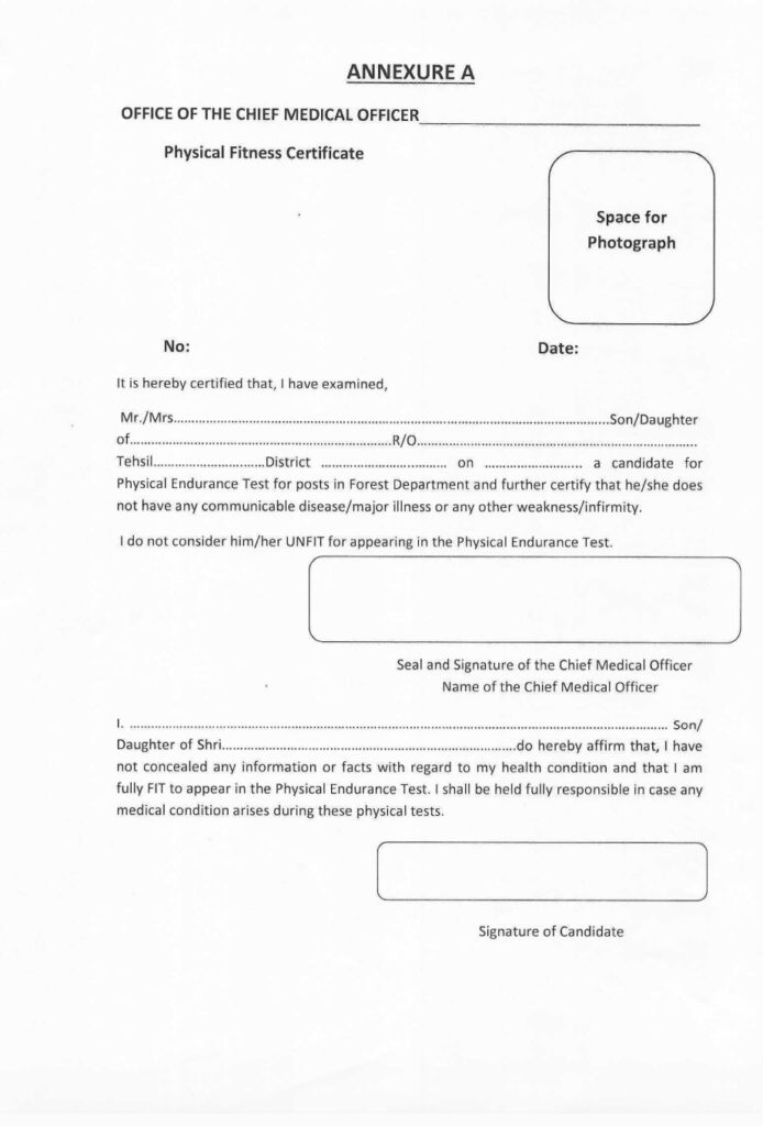 JKSSB NOTIFICATION RELEASED REGARDING THE CONDUCT OF PST/PET FOR FORESTOR POST CHECK DETAILS