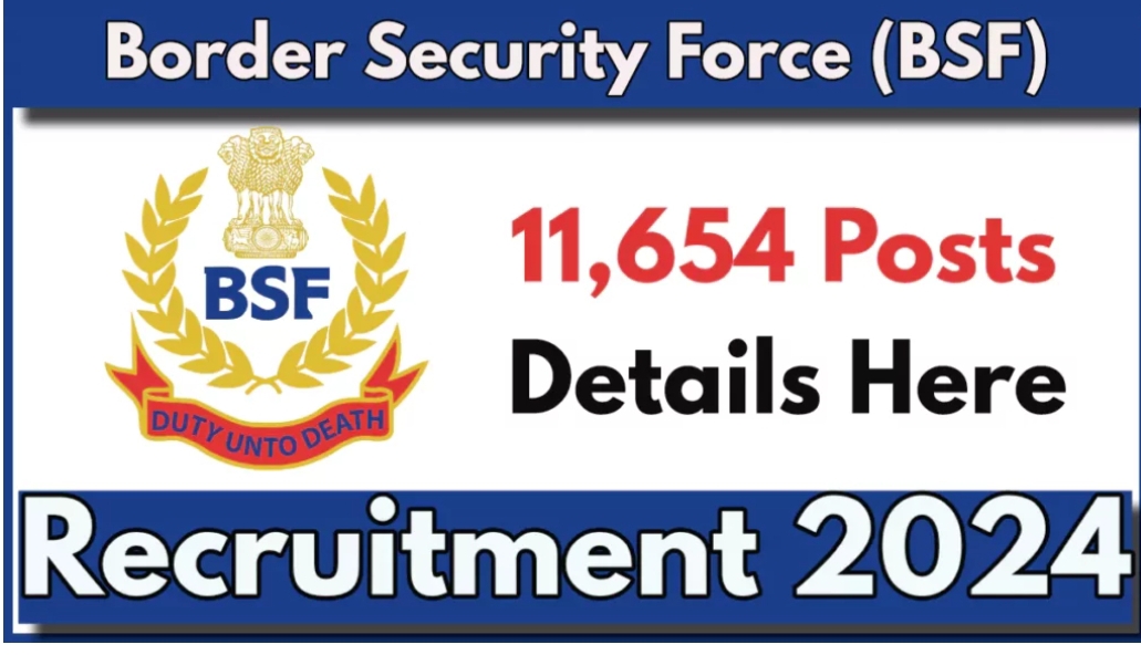 BSF Constable Recruitment 2024 Notification Out for 15654 posts check details