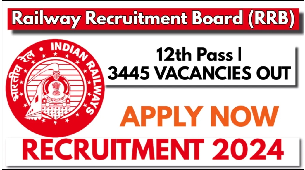 Railways Recruitment 2024  3000+ posts,12th  pass eligible check details 